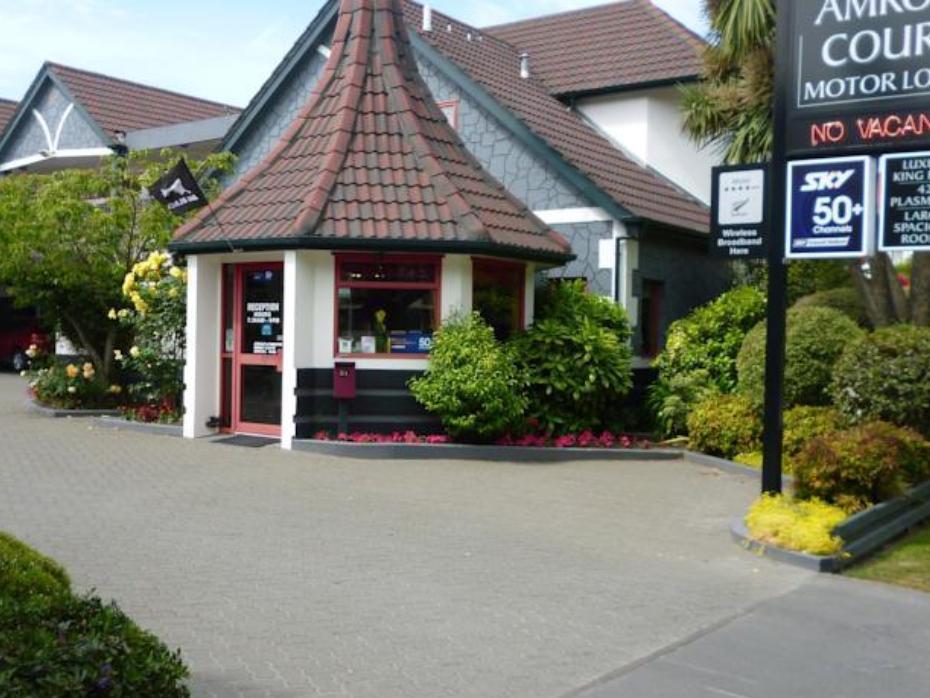 Motel Amross Court Christchurch Exterior foto