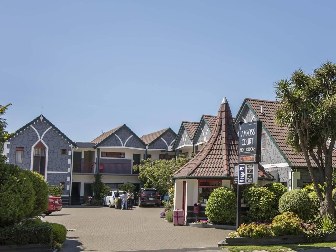 Motel Amross Court Christchurch Exterior foto